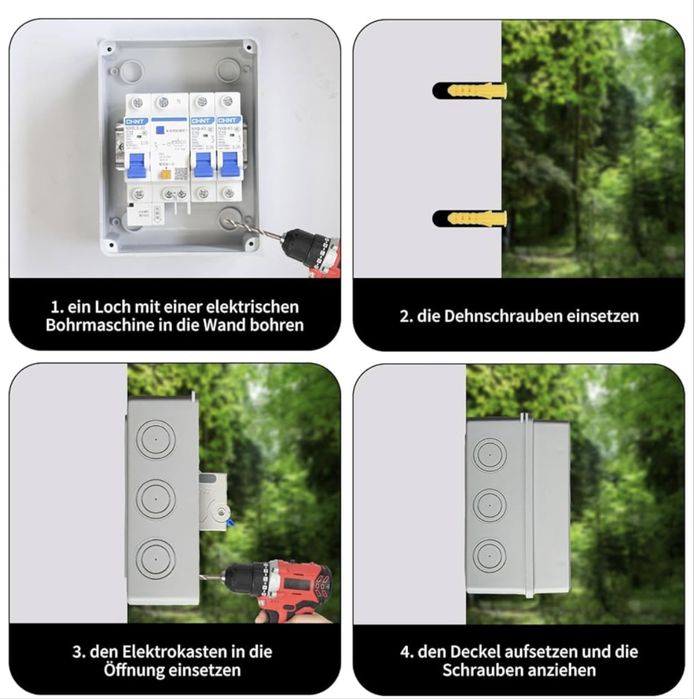 Lomhyve Skrzynka bezpiecznikowa natynkowa