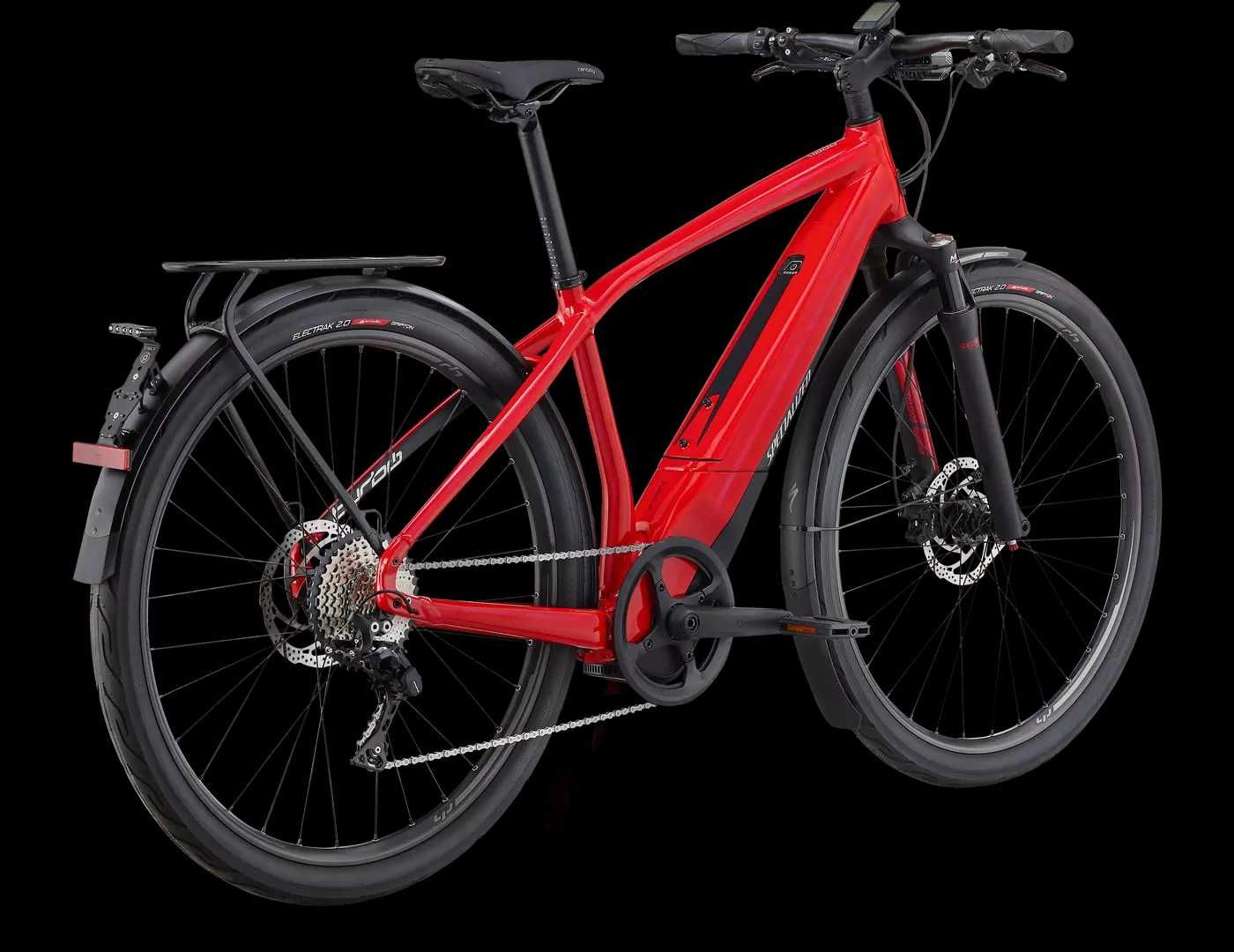 Specialized Turbo Vado 6.0  Flo Red W/Blue Ghost Pearl T-M