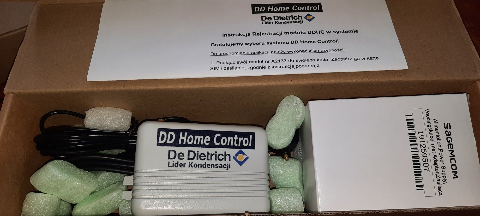 DD Home Control moduł WiFi DeDietrich