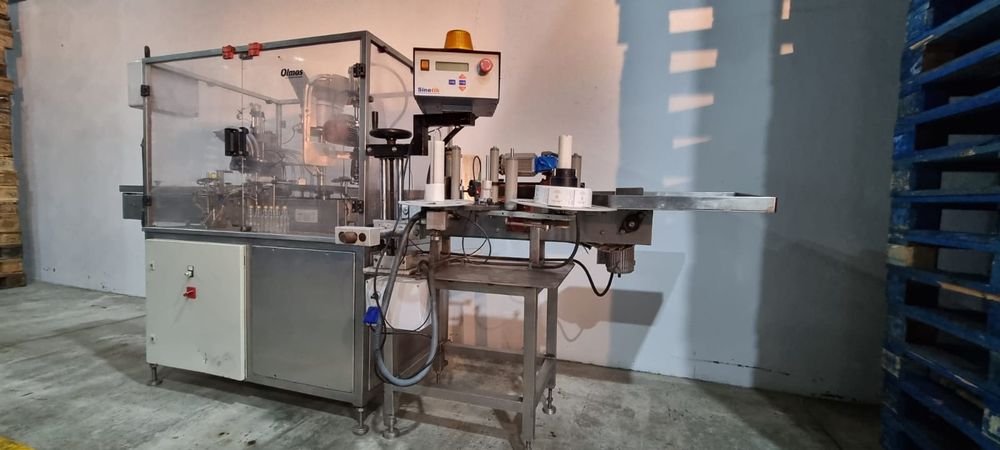 Linha de engarrafamento de vinho, azeite, licores,etc.