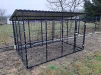 Kojec dla Psa Panel 3D 3x2m Nowy Model Wzmocniona Rama