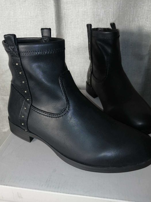 ANNA FIELD Nowe Botki Damskie Eu 37 Oryginalne Buty Czarne