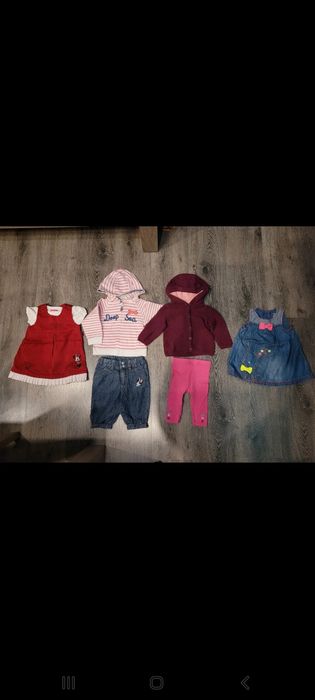 Ubranka dziewczęce r. 68