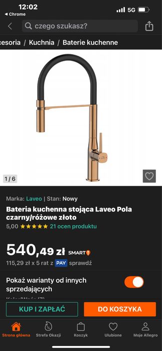 Bateria kuchenna Laveo
