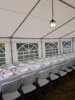 Wynajem namiotów plenerowych. Wesela, imprezy firmowe, komunie.