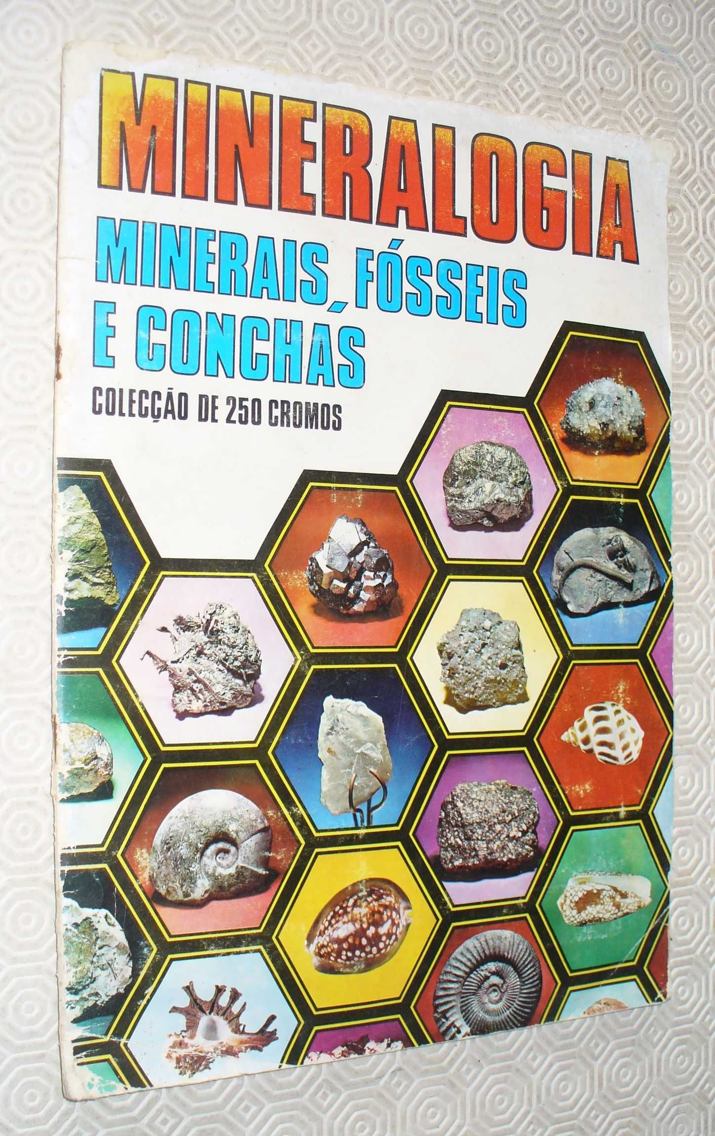 Mineralogia; Minerais, Fósseis e Conchas - Francisco Más - incompleta