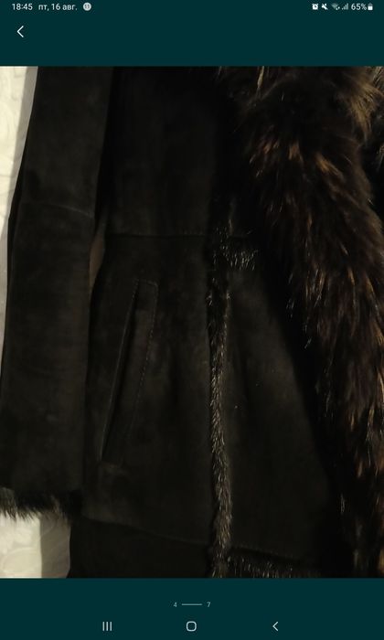 Дублёнка женская натуральная 48-50размер