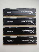 Оперативна пам'ять Kingston Fury DDR4-2400 16gb (4x4gb)