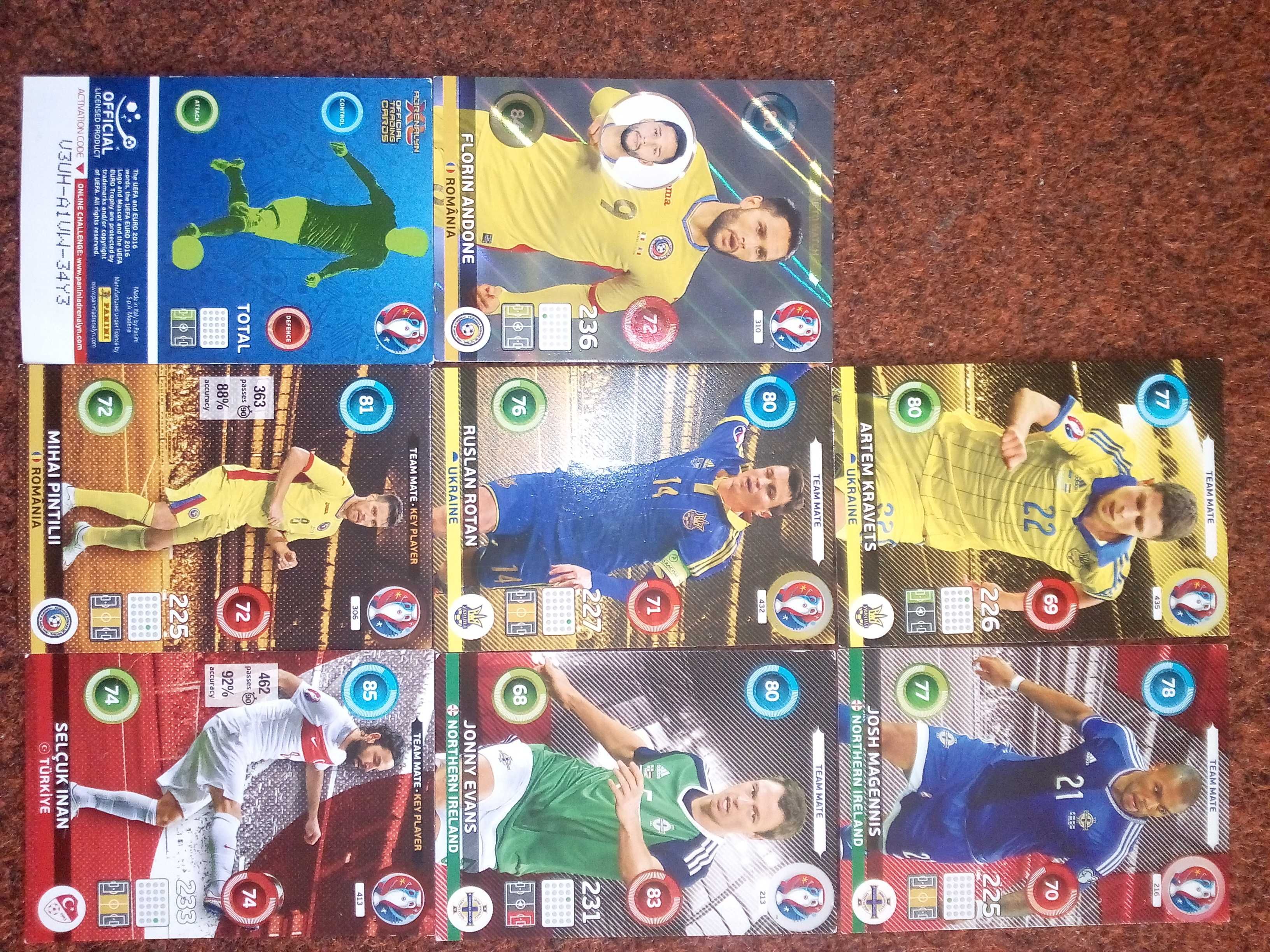 Duży zestaw 2 zdjęcia kart Karty piłkarskie adrenalin xl i inne