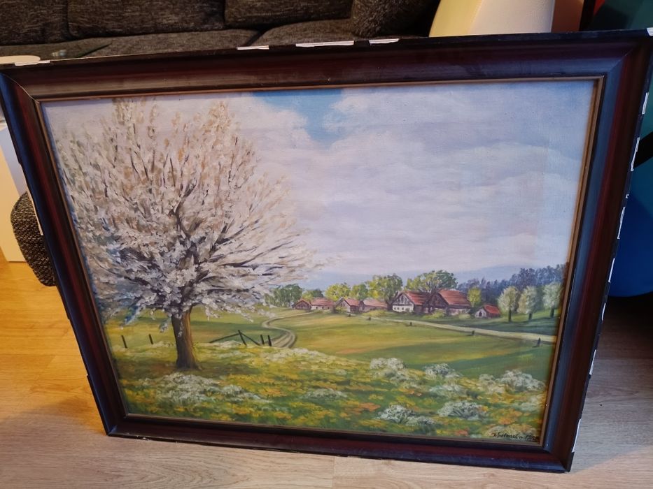 Duży obraz J.Gulonska 89 rok