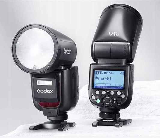 LAMPA Godox V1 PRO C Kompatybilna z aparatami Canon EOS