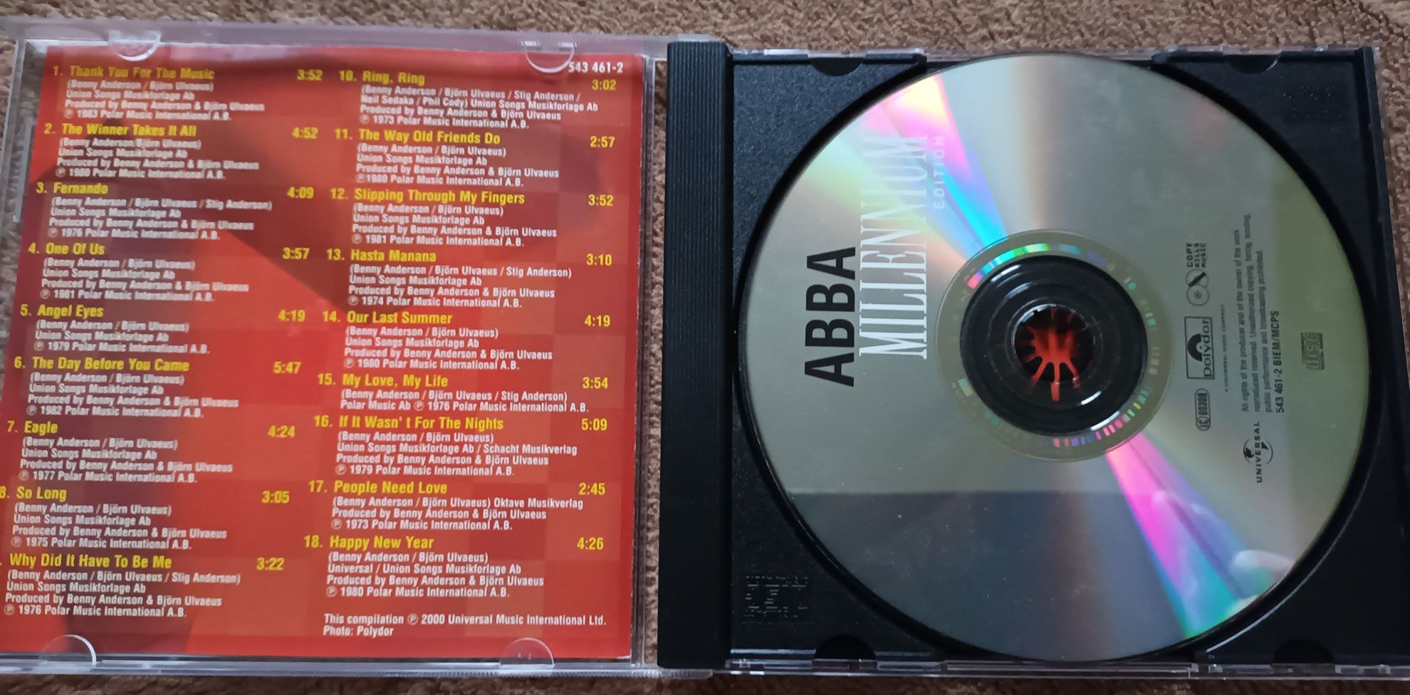 Abba Millennium cd