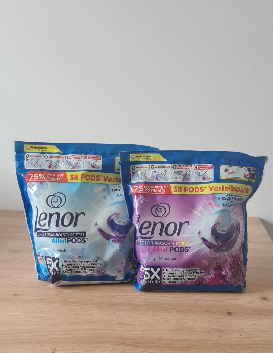 Kapsułki Lenor 38 szt Chemia Niemiecka