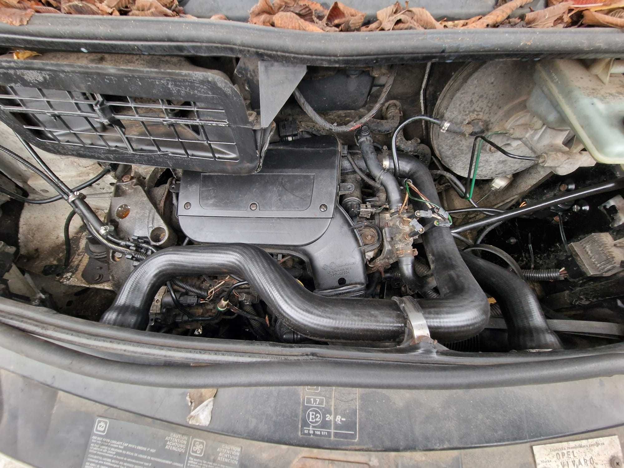 opel vivaro long  1.9 dci f9q760 lak l474  samochód na części
