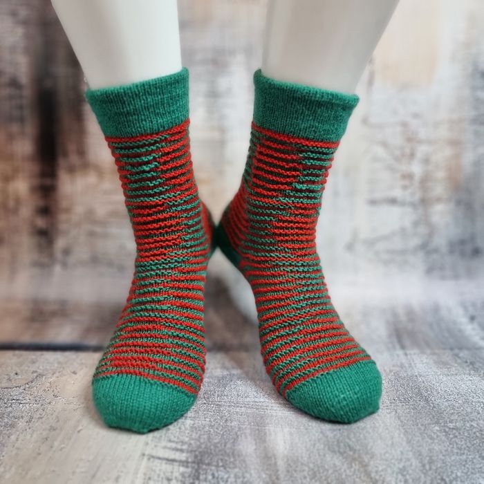Шкарпетки в'язані ручної роботи