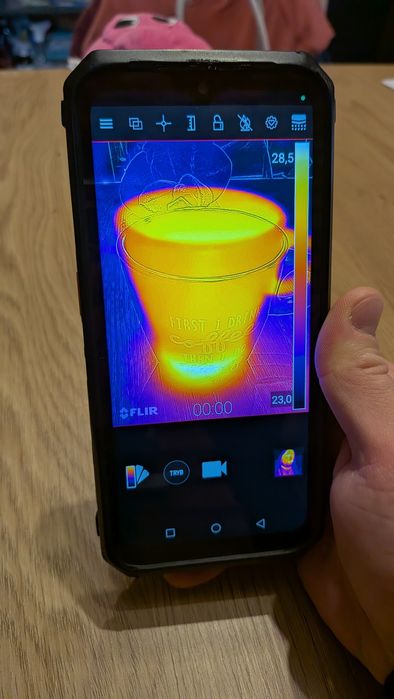 Pancerny Ulefone 19T FLIR 12GB/256GB, 9600mAh, mikroskop, 108MP