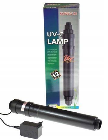 Lampka UV 10W Sterylizator uv-c CUV-510 plus dodatkowy żarnik
