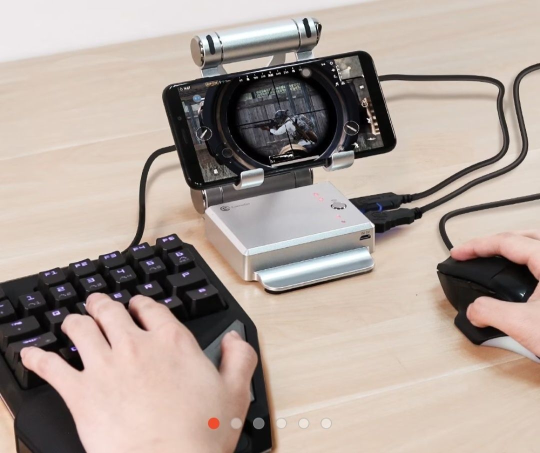 Gamesir X1 para ligar Teclado e mouse via Bluetooth