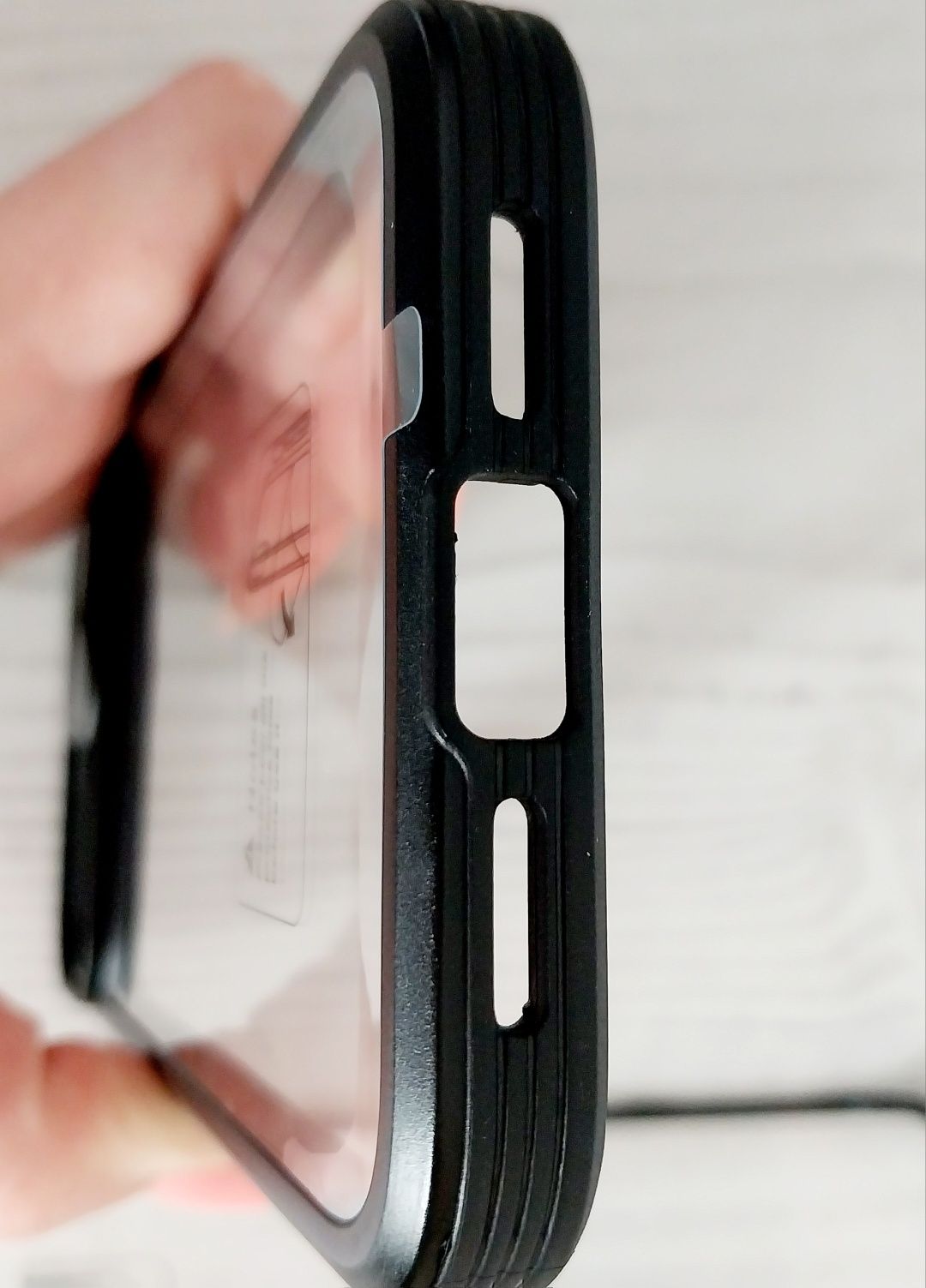 Чехол бампер с защитой стекла и камеры на iPhone 13