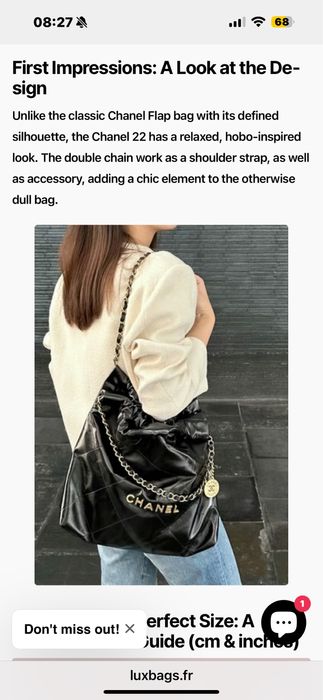 Torba chanel 22……