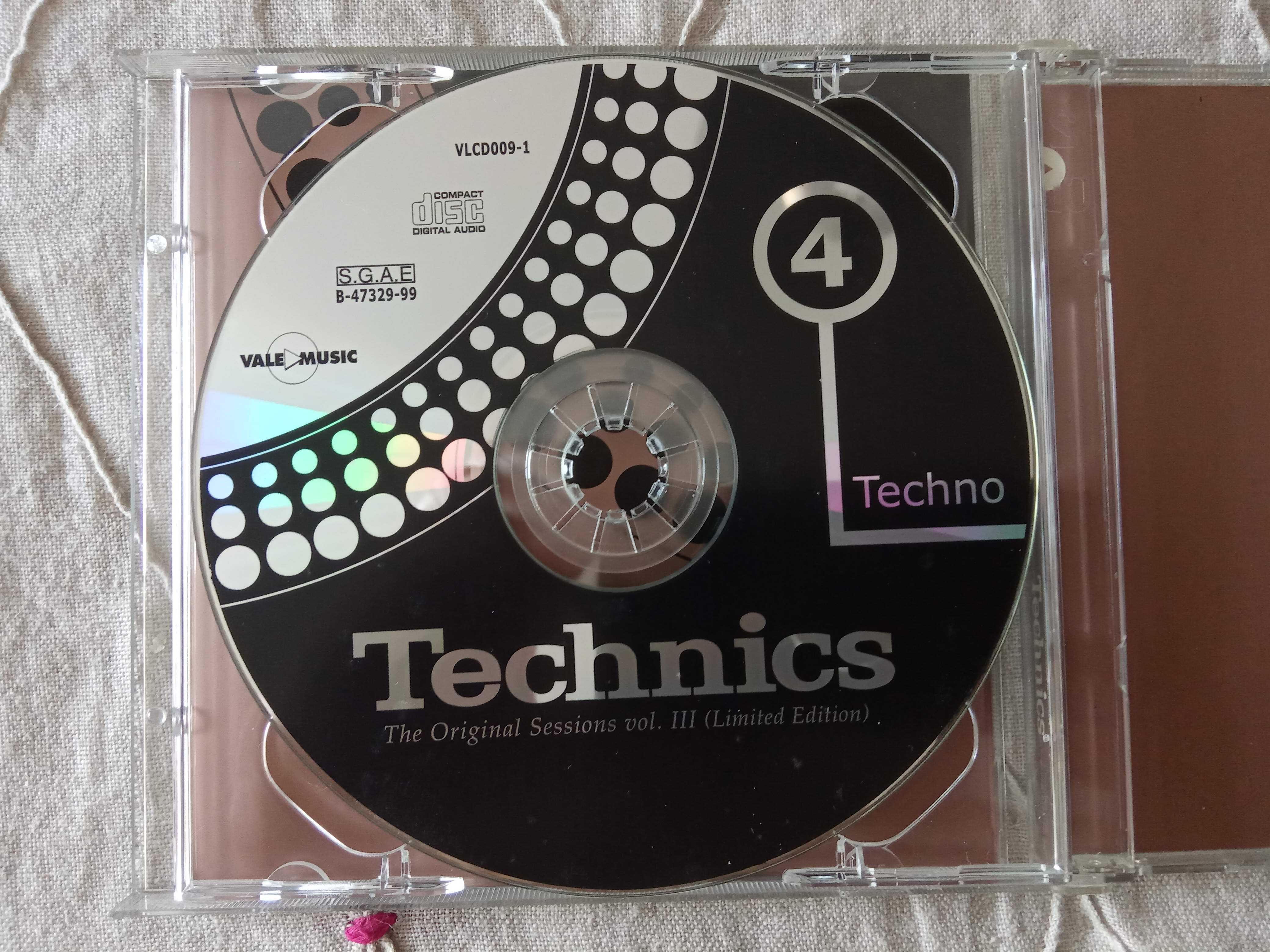 Technics: The Original Sessions Vol. III - 4 CDs