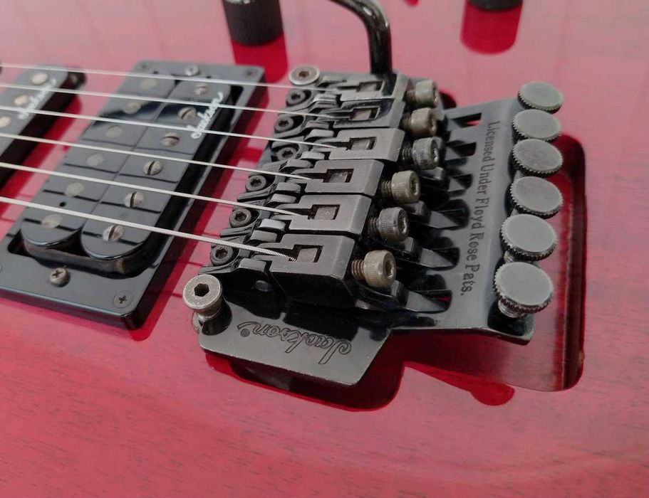 gitara Jackson Grover SDK Floyd Rose - Trans Red - JAPAN