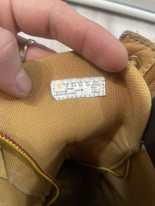 Сапоги женские  timberland 14-inch waterproof boot  yellow