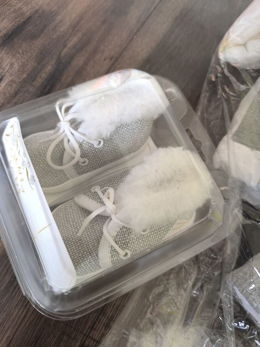 Zestaw ubranek do chrztu dla chłopca rozm 68