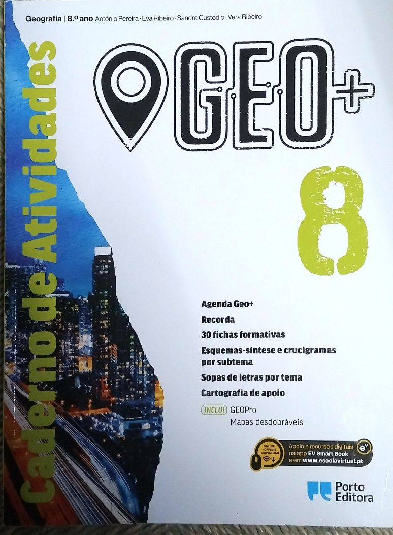 Livros de fichas de Apoio 8° Ano
