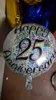 Balão Aniversário foil 25 anos