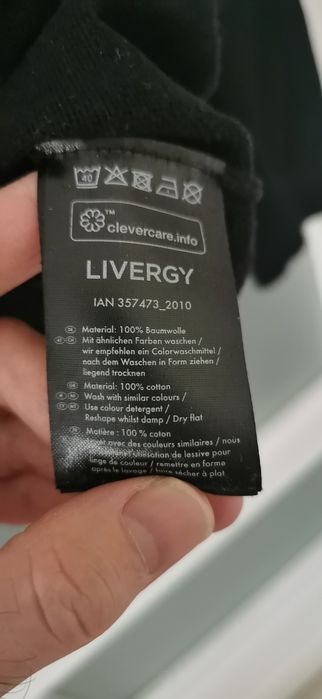 Sweter elegancki męski w paski livergy