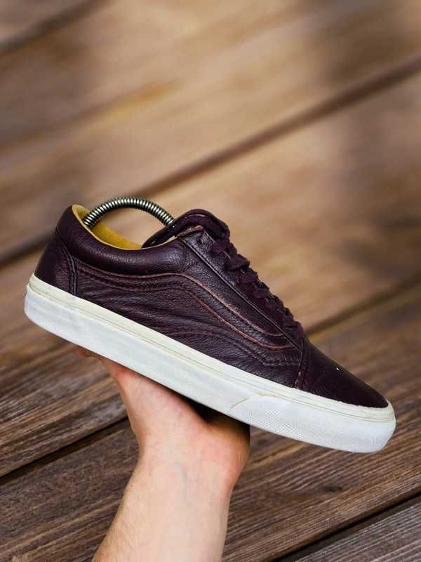 Buty Vans Old Skool Skórzane fioletowe 39