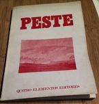 PESTE revista , quatro elementos editores