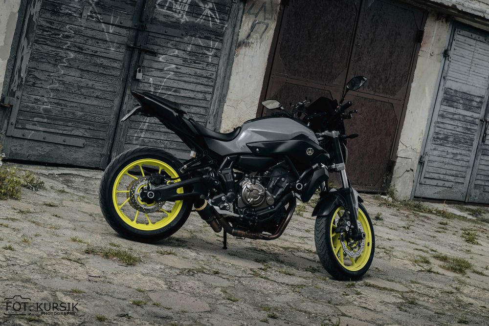 Yamaha mt07 2016 A2 cena zimowa