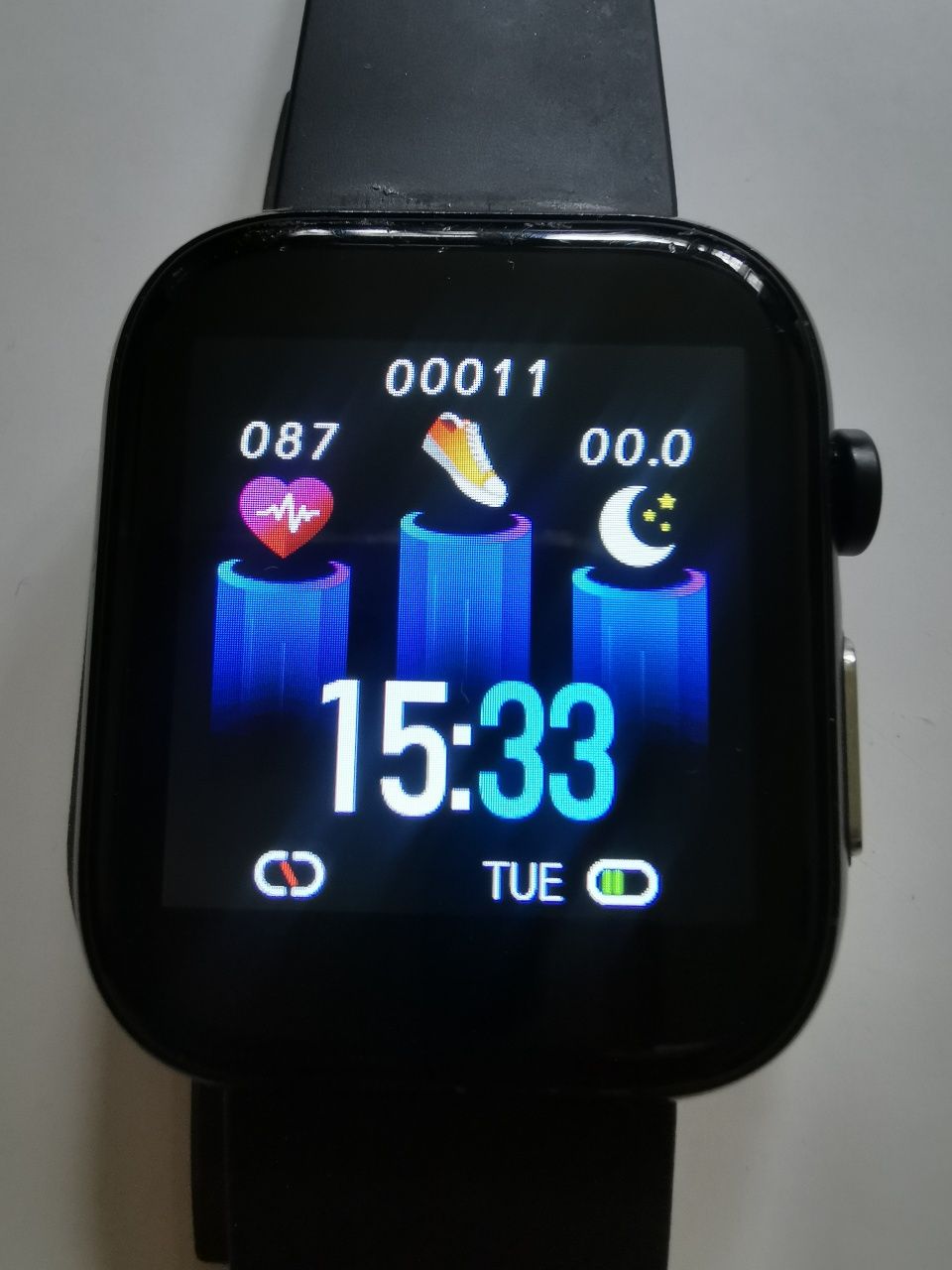 Smartwatch, Watchmark, czarny