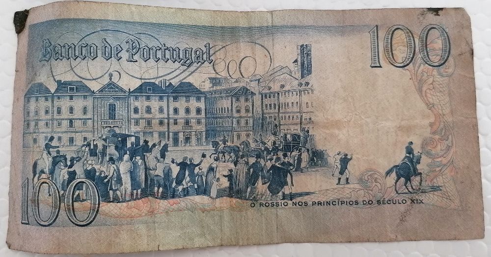 Notas de 100 escudos (3 un)