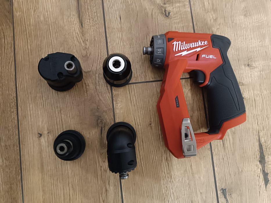 Milwaukee M12 FDDXKIT-0X Wiertarko wkrętarka 4 głowice wymienne FUEL
