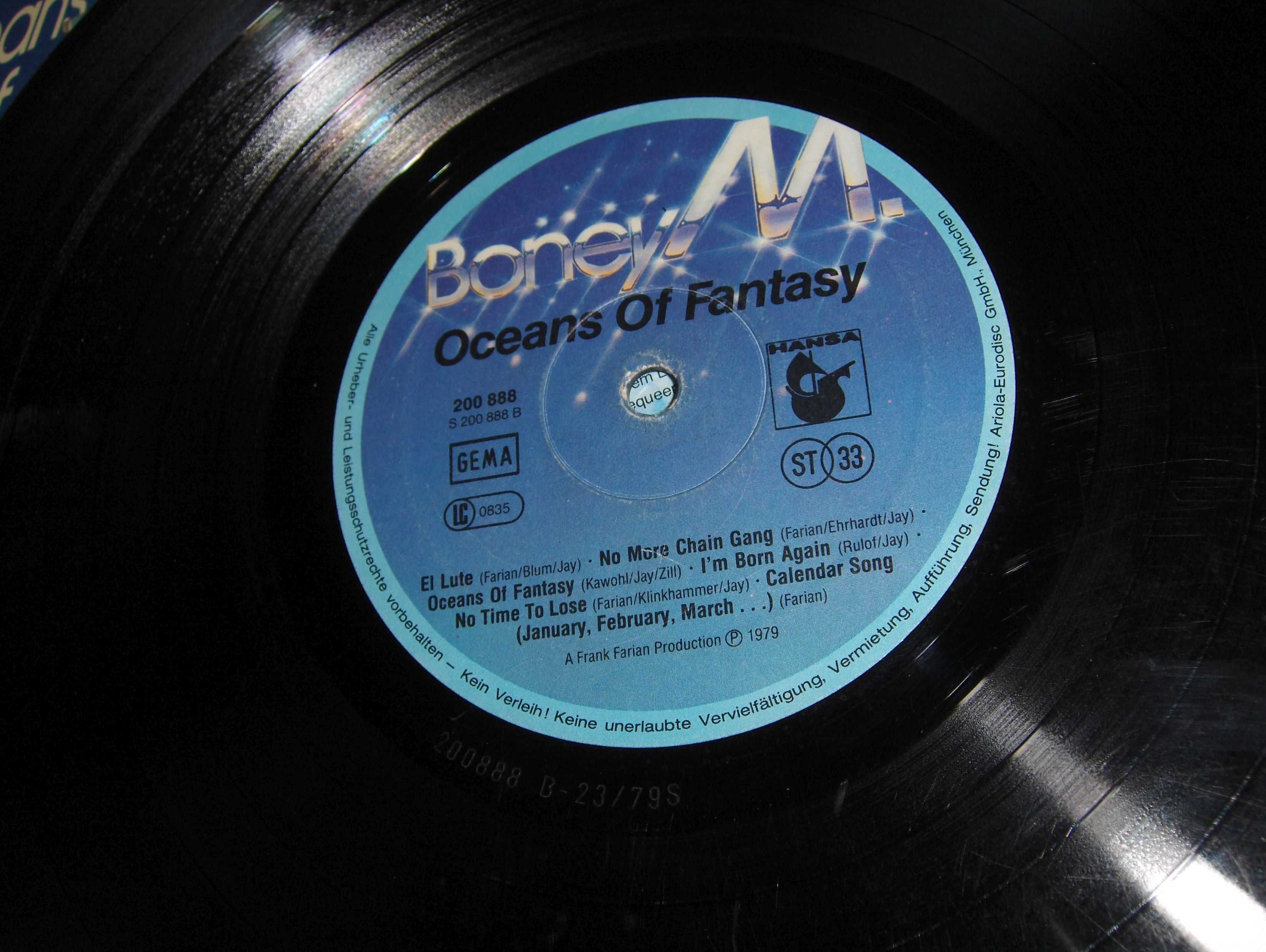 Boney M. - Oceans Of Fantasy G+ Ger poster