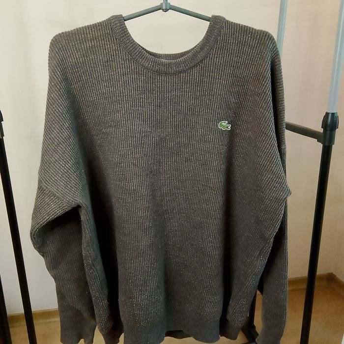 Коричневий светр Lacoste