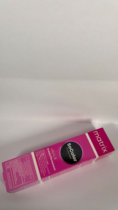 Matrix SoColor Pre-Bonded Permanent 4M/4.8 Średni Brąz Mokka 90ml