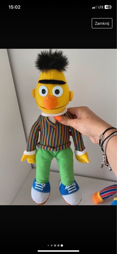 Ulica sezamkowa maskotki figurki