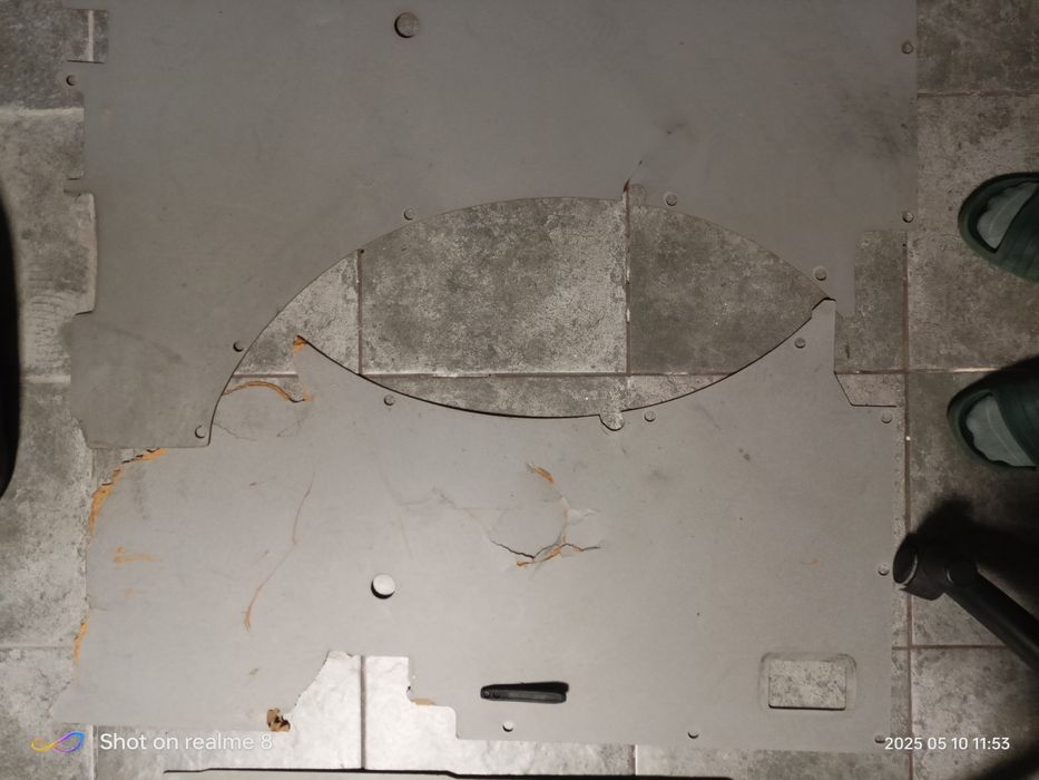 Zabudowa płyty paki T4