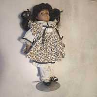 NOWA CENA Jessica Afroamerykańska porcelanowa lalka kolekcjonerska