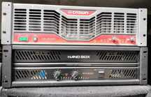 Końcówki mocy Crown CE2000 i Hand Box ATX2000