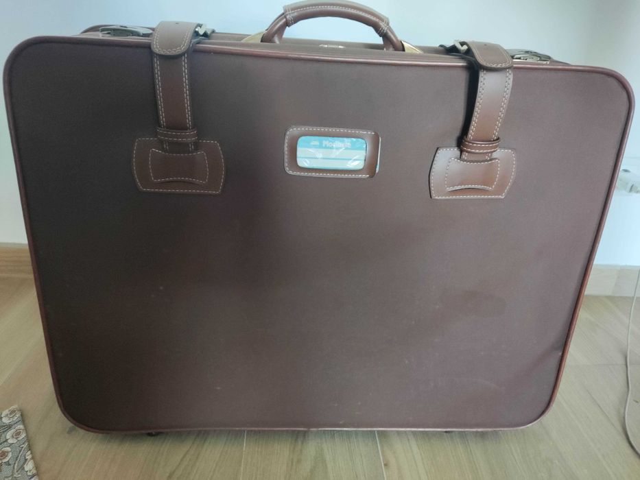 Exclusiva Mala de Viagens Vintage Modarte - Qualidade Portuguesa