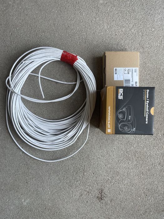 Kamera kopułowa BCS 4Mpx P EIP14FSR3 +uchwyt +skrętka