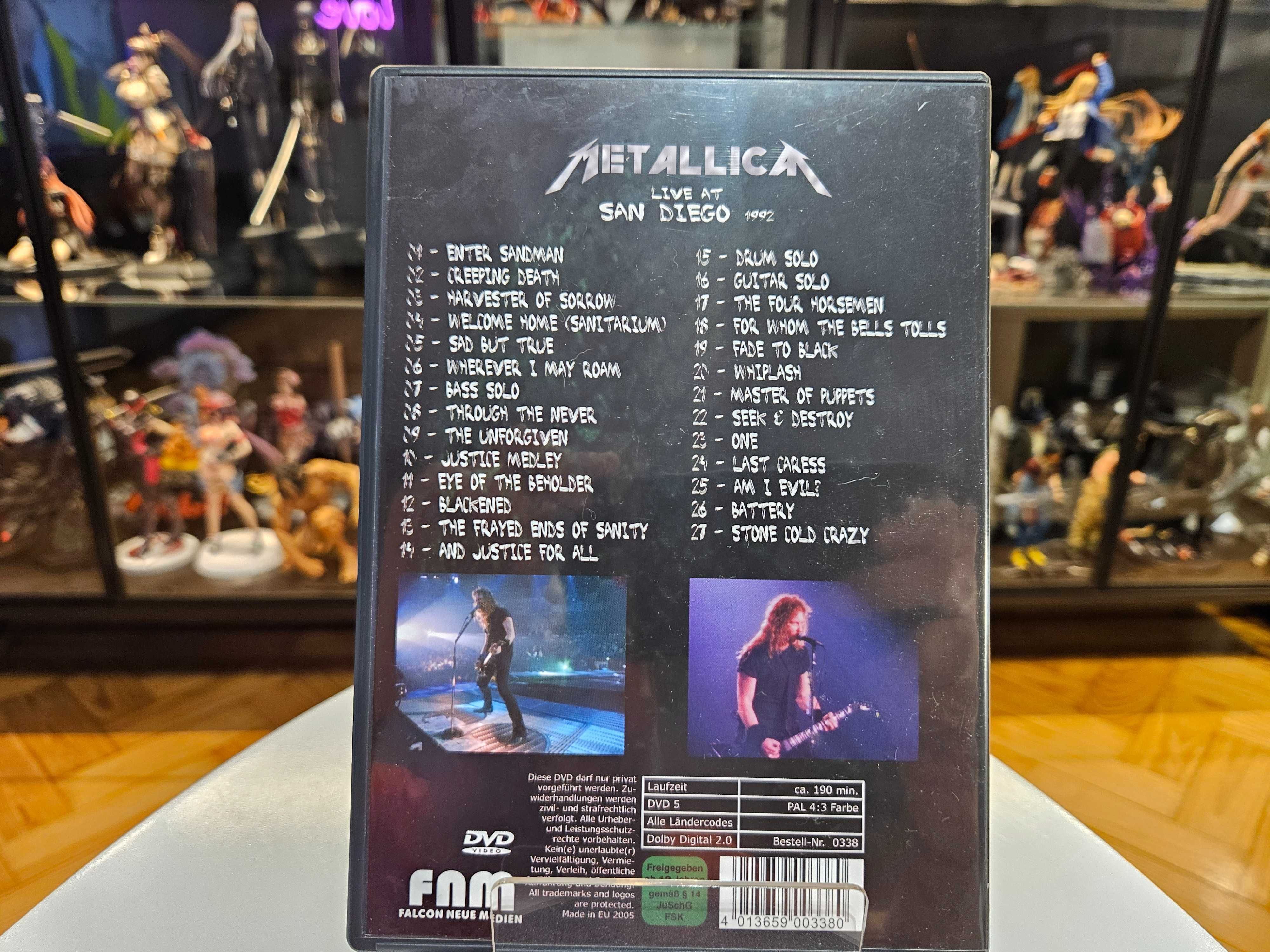 Metallica - Live At San Diego 1992 DVD