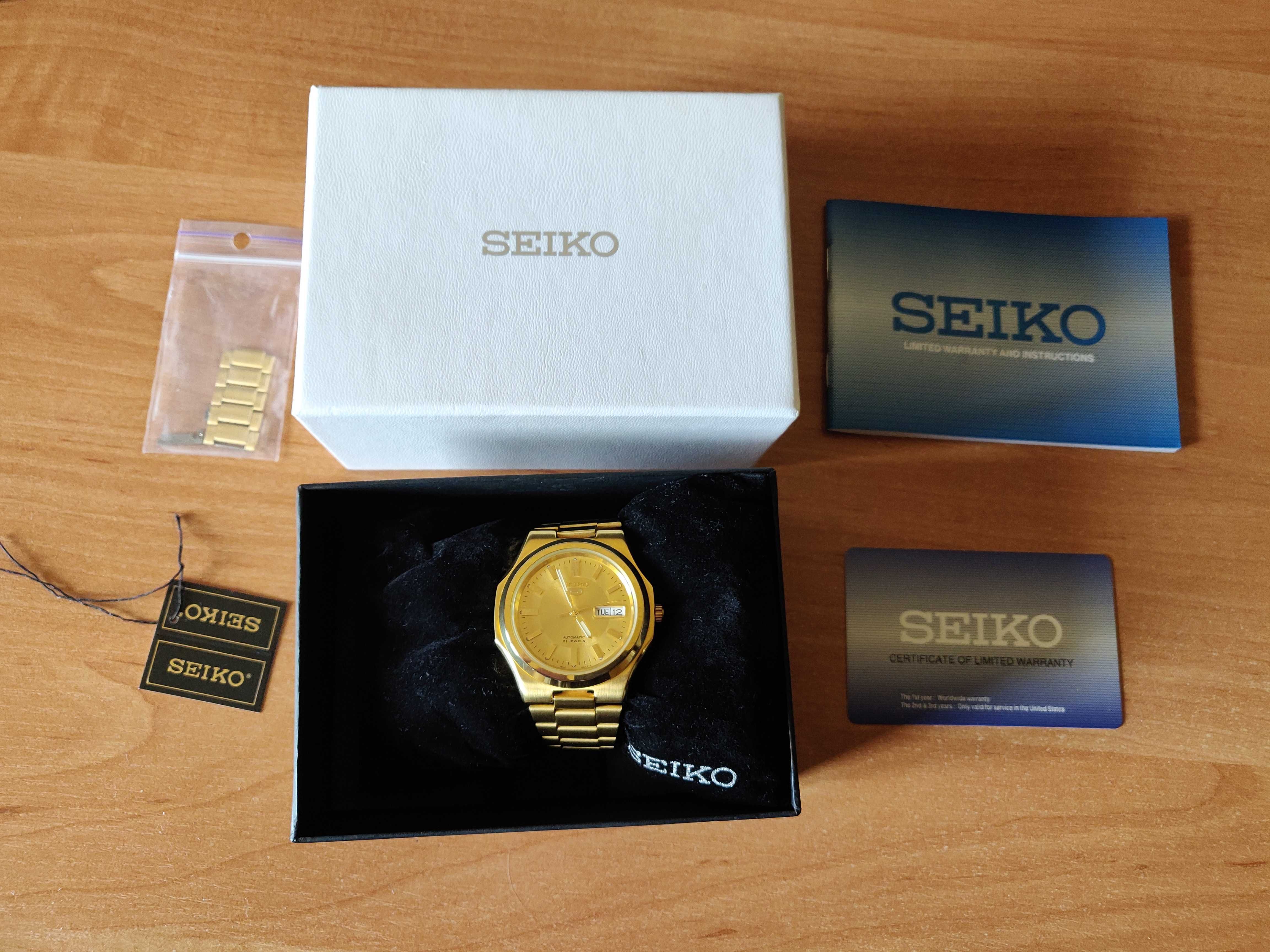 Наручные часы Seiko SNKK52 (seikonaut, day date)