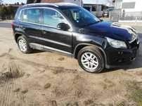 Tiguan 2009 uszkodzony, jeżdżacy