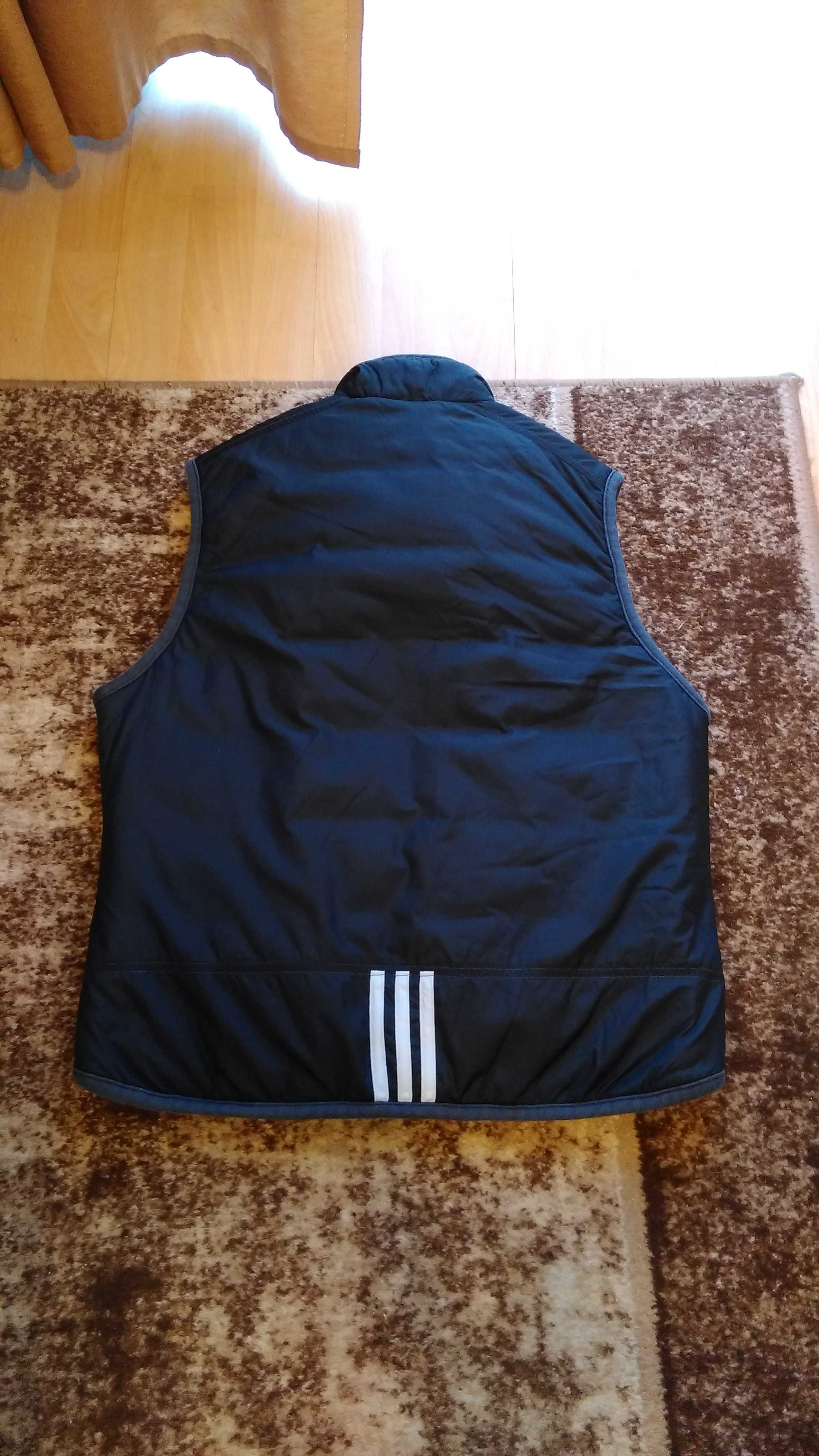 Vintage kamizelka(bezrekawnik)adidas haft logo(unisex)